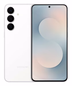 Samsung Galaxy S25 FE -älypuhelin, 6.7", kahden SIM-kortin tuella, Android 16.0, 5G, USB Type-C, 8 GB RAM-muistia, 128 GB, 4900 mAh, valkoinen