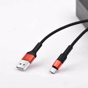 Hoco USB-A - USB-C -kaapeli 2A 1 m X26 musta-punainen