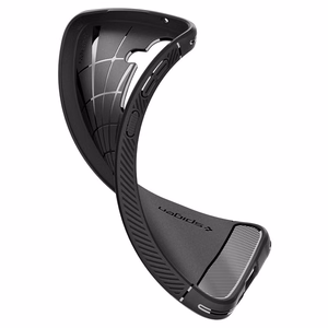 Spigen Rugged Armor suojakuori laitteelle Samsung Galaxy A55 5G, mattamusta