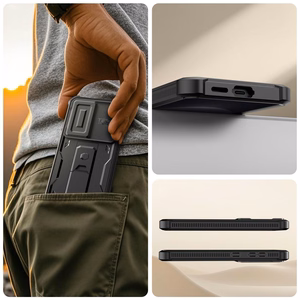 Tech-Protect Kevlar Cam+ Suojakuori Samsung Galaxy S26:lle musta