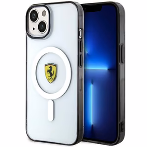 Ferrari FEHMP14SURKT iPhone 14 6.1" kirkas/läpinäkyvä hardcase Outline Magsafe