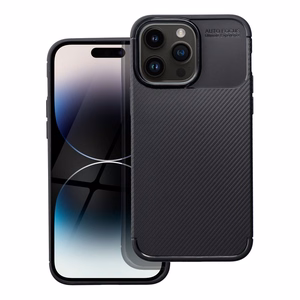 Suojakuori iPhone 14 PRO MAX:lle Carbon Premium musta