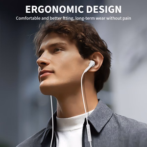 Tech-Protect Ultraboost Core G2 Lightning Headphones - White