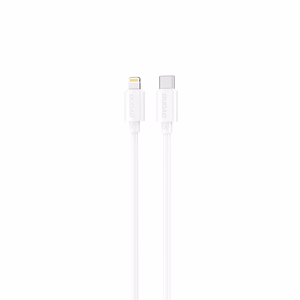 Dudao L4X USB-C–Lightning-kaapeli, 30 W, 1,2 m, valkoinen