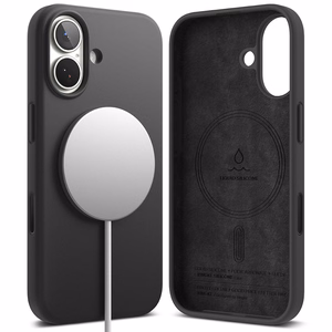Ringke Silikoninen Magneettinen MagSafe Suojakuori iPhone 17:lle - Violetti