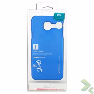 Mercury I-Jelly suojakuori Samsung Galaxy A3 (2016) -laitteelle, sininen