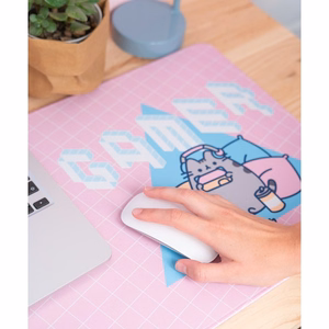 Pusheen XXL -pelipöytämatto, 80 × 35 cm