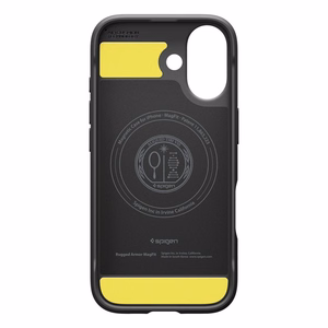 Spigen Rugged Armor Mag Magsafe Suojakuori iPhone 17:lle Matte Black