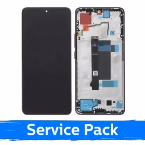 Xiaomi Redmi Note 13 Pro 5G / Poco X6 5G -yhteensopiva LCD-näyttö kehyksellä / oliivinvihreä / (huoltopakkaus)