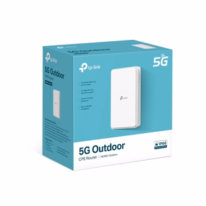 TP-Link 5G Outdoor Router Build-In 5G Modem 5G wireless router 2.5 Gigabit Ethernet White