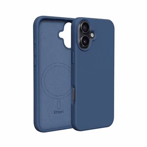 Etteri Silikoninen Mag suojakuori iPhone 16 6,1:lle tummansininen
