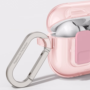 AmazingThing Minimal Case Suojakuori AirPods Pro 3 -kuulokkeille - vaaleanpunainen