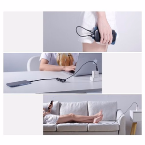 USB-kaapeli Joyroom N10 harmaa Lightning (sarja 3 kpl: 25cm / 120cm / 200cm)