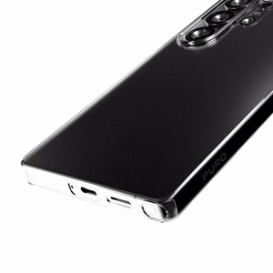 Silikoninen suojakuori Puro 03 Nude Samsung Galaxy S25 Ultra -puhelimelle - läpinäkyvä