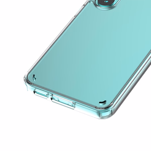 Clear Suojakuori Samsung Galaxy S23:lle läpinäkyvä