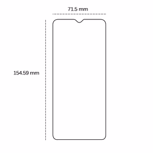 Karkaistu lasi 2,5D Samsung Galaxy M15 5G