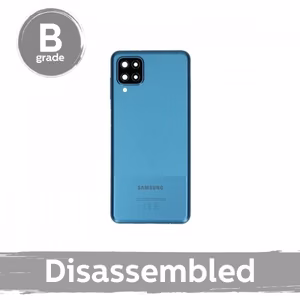 Takakansi yhteensopiva Samsung A125 A12 / sininen / kameraobjektiivilla 100% alkuperäinen (9/10 purettu)