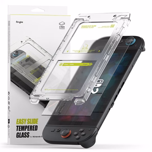 Ringke Easy Slide 2-pack Tempered Glass for Nintendo Switch 2 - Transparent