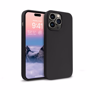 Crong Color Cover suojakuori iPhone 14 Pro Max -laitteelle, musta