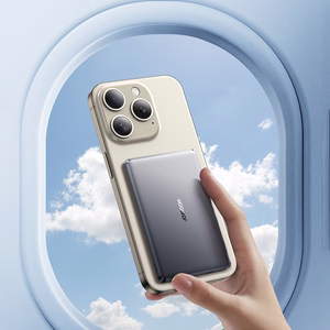 Powerbank Joyroom JR-PBM08 5000mAh 20W ultraohut induktiivisella latauksella - harmaa