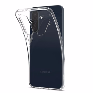 Spigen Liquid Crystal Suojakuori Samsung Galaxy A56 5G:lle - läpinäkyvä