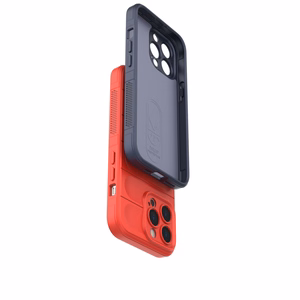 Magic Shield Kotelo iPhone 13 Pro joustava panssaroitu suojus tummansininen