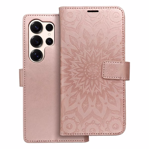 MEZZO-kirjakotelo SAMSUNG S25 Ultra mandala ruusukulta