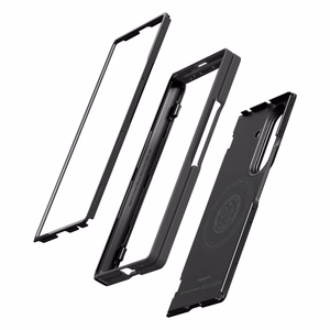 Spigen Slim Armor Pro MagSafe -suojakuori mallille Samsung Galaxy Z Fold 8 Ultra – musta