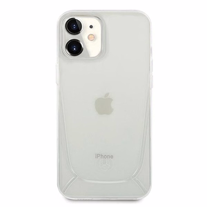 Mercedes Transparent Line Kotelo iPhone 12 mini - läpinäkyvä - läpinäkyvä