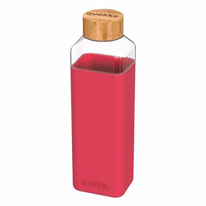 Quokka Storm lasinen juomapullo, 700 ml, kastanjanruskea
