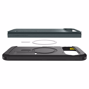 Spigen Tough Armor Mag MagSafe Suojakuori Google Pixel 10 Pro XL:lle - Vihreä