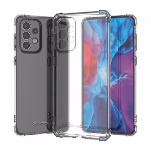 Wozinsky Anti Shock panssaroitu tapaus Samsung Galaxy A73 läpinäkyvää