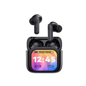 XO Bluetooth-kuulokkeet X50 TWS LCD musta ANC + ENC kaksoismikrofoni