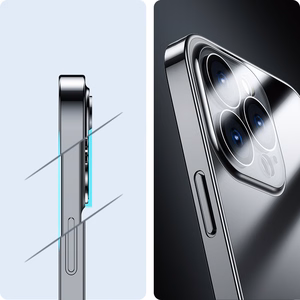 Joyroom 14Q Case tapauksessa iPhone 14 Plus tapauksessa kansi metallinen kehys musta (JR-14Q3-musta)