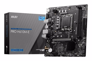 MSI PRO H610M-E emolevy Intel H610 LGA 1700 micro ATX