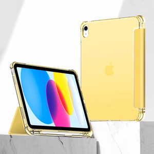 Tech-Protect SC Pen Hybrid Case for iPad 10 / 2022 - Yellow - Transparent