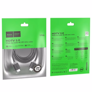 Hoco US08 HDMI-kaapeli 2,0 m musta