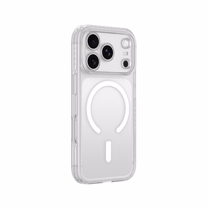 AmazingThing Titan Pro Lens suojakuori mallille iPhone 18 Pro Max, kameransuojuksella ja hihnakiinnikkeellä, MagSafe-yhteensopiva – väri: läpinäkyvä