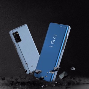 Clear View Asia flip cover Samsung Galaxy A03s (166.5) musta