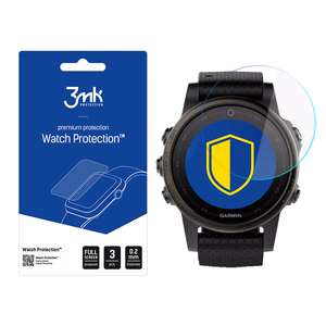 Garmin Fenix 5s 42 mm – 3mk Watch Protection FlexibleGlass älykellon näytönsuoja