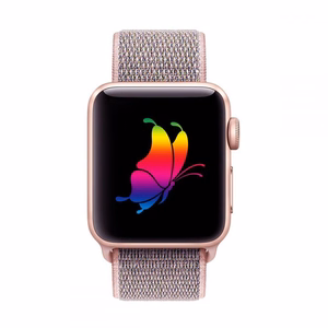 Tech-Protect Nylon Hihna Apple Watch 4/5/6/7/8/9/SE (38/40/41 mm) Pink Sand
