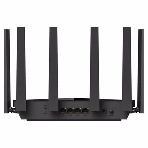 Cudy WR11000 langaton reititin 2.5 Gigabit Ethernet kolmikaistainen (2.4 GHz / 5 GHz / 6 GHz) musta