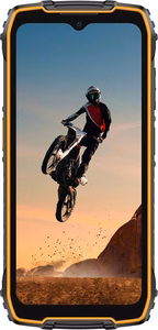 Ulefone RugKing 4 Pro, 8/128 GB, musta/oranssi