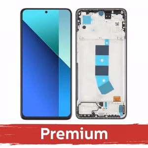 LCD Display Compatible With Xiaomi Redmi 13 4G / Redmi 13 5G / Poco M6 4G Black with Frame OEM