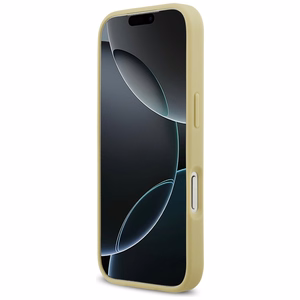 Guess Rhinestone Triangle Logo suojakuori iPhone 17 Pro - kulta
