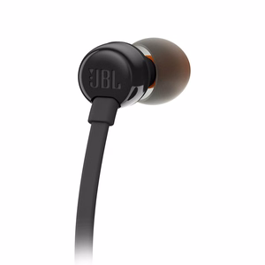 JBL Tune 110 in-ear-kuulokkeet 3,5 mm mini jack -liitännällä ja kaukosäätimellä, musta