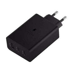 65 W verkkolaturi Power Delivery- ja Quick Charge -toiminnoilla, musta