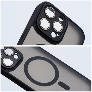 Suojakuori iPhone 13 PRO:lle Variete Mag Cover MagSafe-yhteensopiva musta