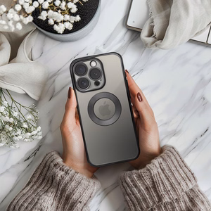 Glam Suojakuori iPhone 17 AIR:lle musta