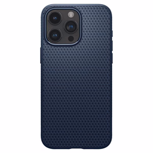 Spigen Liquid Air Suojakuori iPhone 15 Pro Max:lle - laivastonsininen